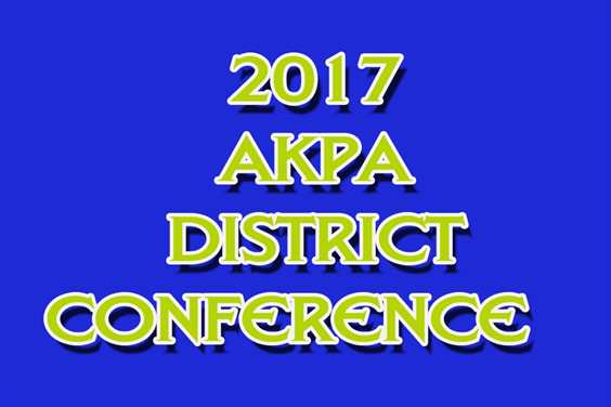 2017 AKPA District Conferences Day & Date
